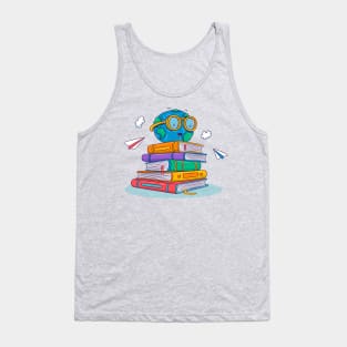 World Book Day Illustration Tank Top